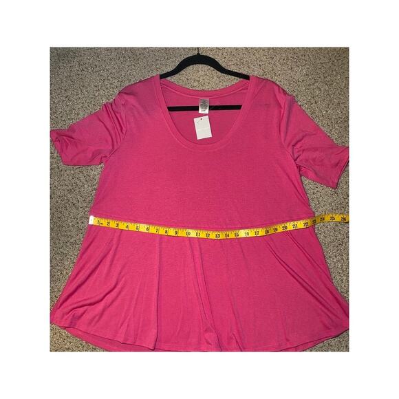 West Loop - Bright Pink Loose Fit Tee - Women's Size L - Picture 6 of 13